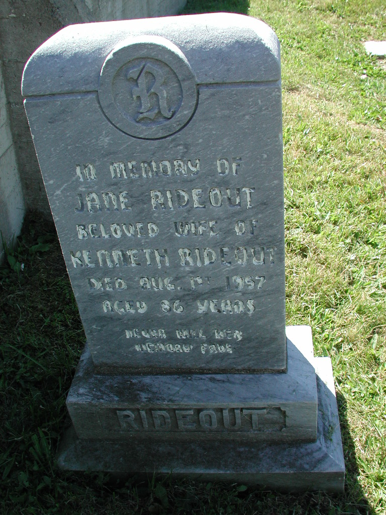 Headstone